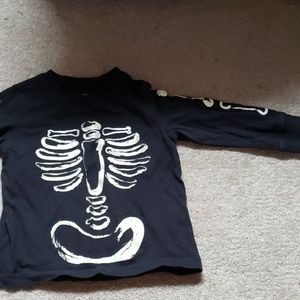 18 months Halloween glow in the dark shirt